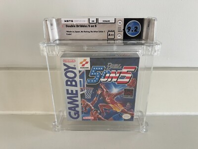 Double Dribble: 5 on 5 (Game Boy) WATA 9.2 A++ Graded New Sealed CGC VGA USA-1