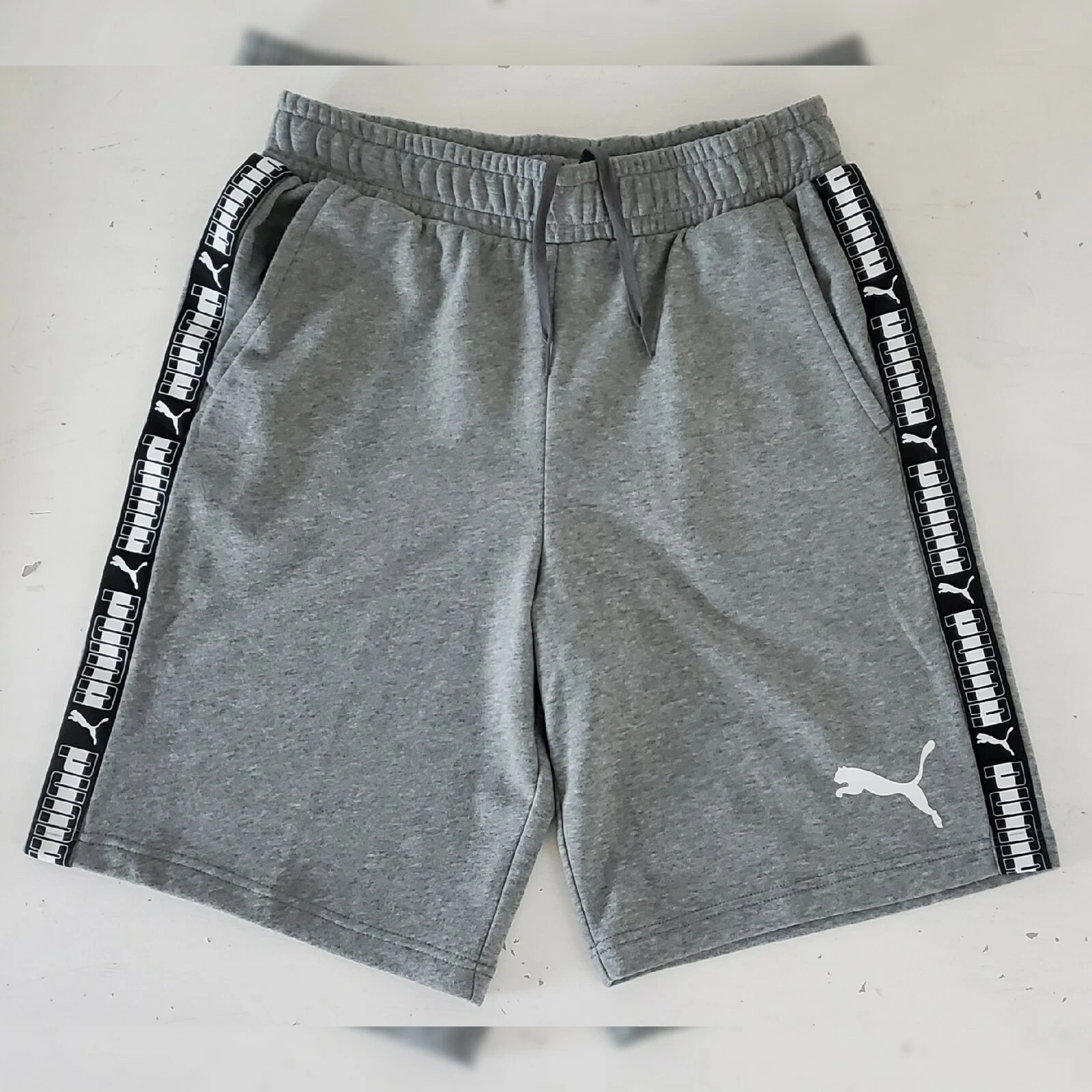 PUMA TILT PANTALONCINI CASUAL UOMO REGULAR FIT TAGLIA S MGH PUMA BIANCO CON TASCHE