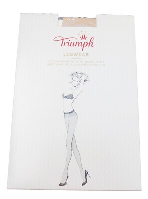 Triumph Legwear Body Makeup 10 Ultra Sheer Tights Pantyhose Sheer, Beige