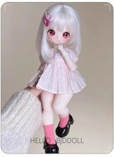 1/6 BJD Doll Resin Jointed Body Cartoon Girls GIFT Face Up Eyes Handmade Toy