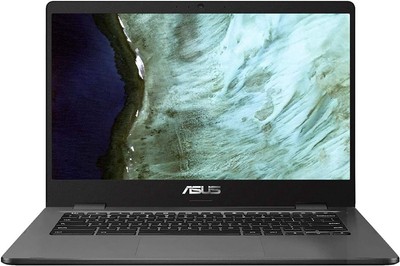 ASUS Intel Celeron N3350 4GB Memory 32GB eMMC 14-Inch Chromebook (Slate Black 