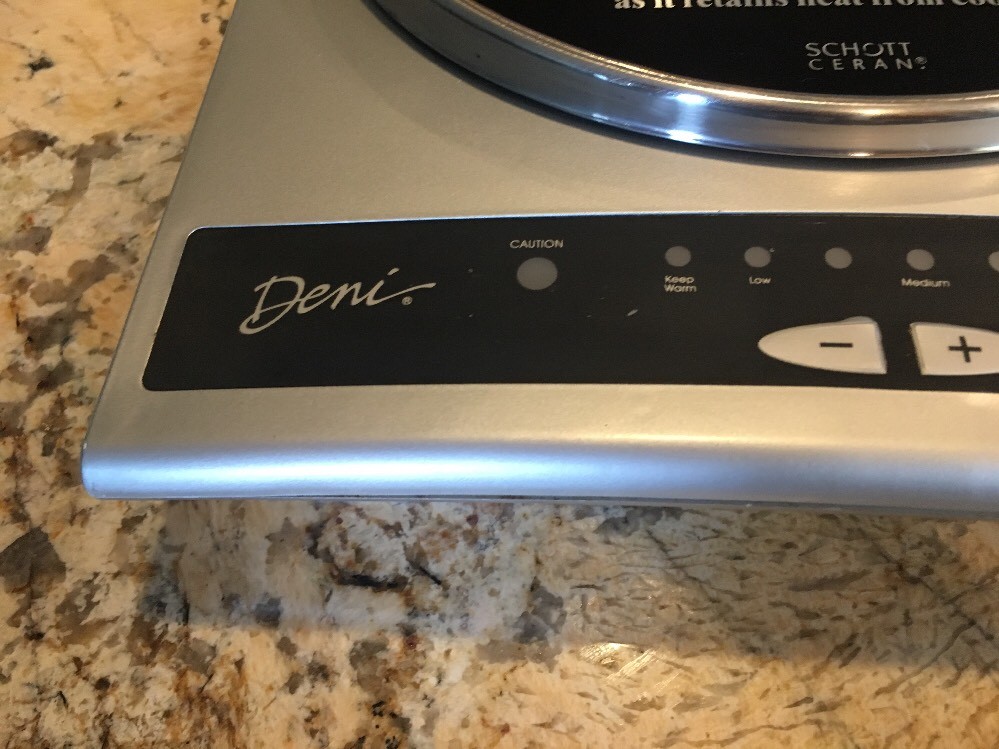 Deni Schott Ceran Portable Halogen Cooker Hot Plate Model 16100 Table