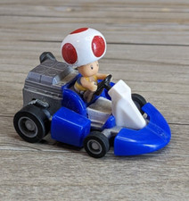 Toad Super Mario Kart Car Mini Pull Back 2008 Nintendo Tomy
