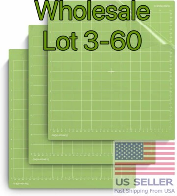 3-60Pcs StandardGrip Cutting Mats For Cricut Maker Replacement 12''x12'' Wholesale