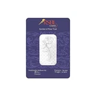 50 Grams 999 Silver Bar – Rose Carving  RSBL Authenticated Investment Silver