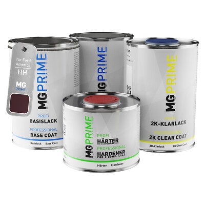Autolack Dose Set für Ford America HH 6RTEWHA Dark Cherry Metallic 3,5L