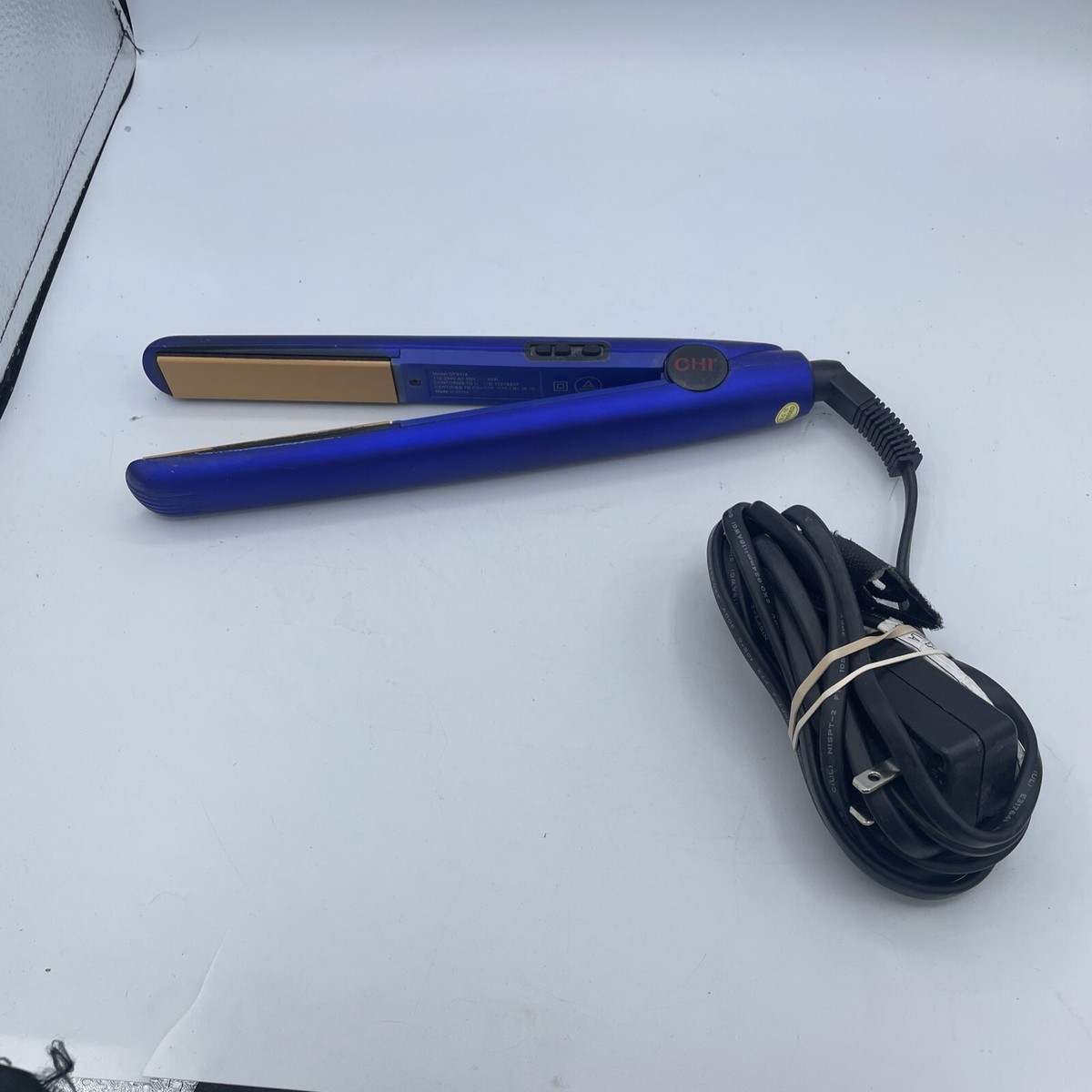 CHI Blue Hair Straightener Ultra Chi GF6301 Teal/Blue | eBay main image 2