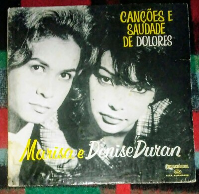 MARISA DENISE DURAN Cançoes e saudade de Dolores URUGUAY SAMBA BOSSA Brazil NM!