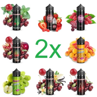 2 x Kirschlolli Aroma je 10ml (20ml) Flavour für 240ml E-Zigaretten Liquid