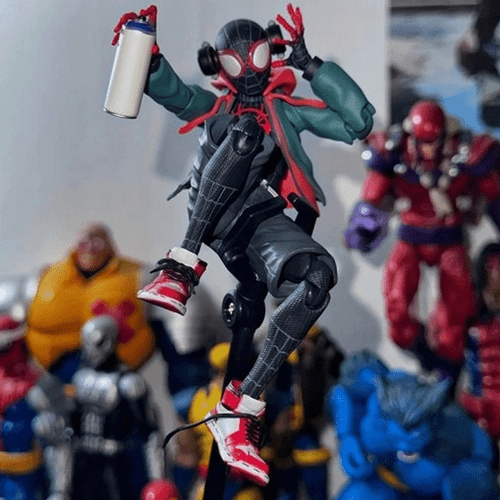 Spider-Man (Miles Morales) Painted Action Figure - DIY Styling - Picture 4 of 7