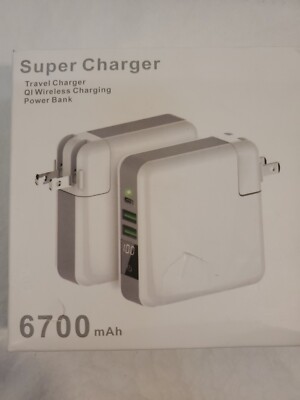 Monterey 6700 mAh Wall Adapter Powerbank / Wireless Charger#UQ20767Add to...