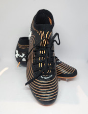 Under Armour UA Magnetico Control Pro Soccer Cleats Size 7 Black/Orange