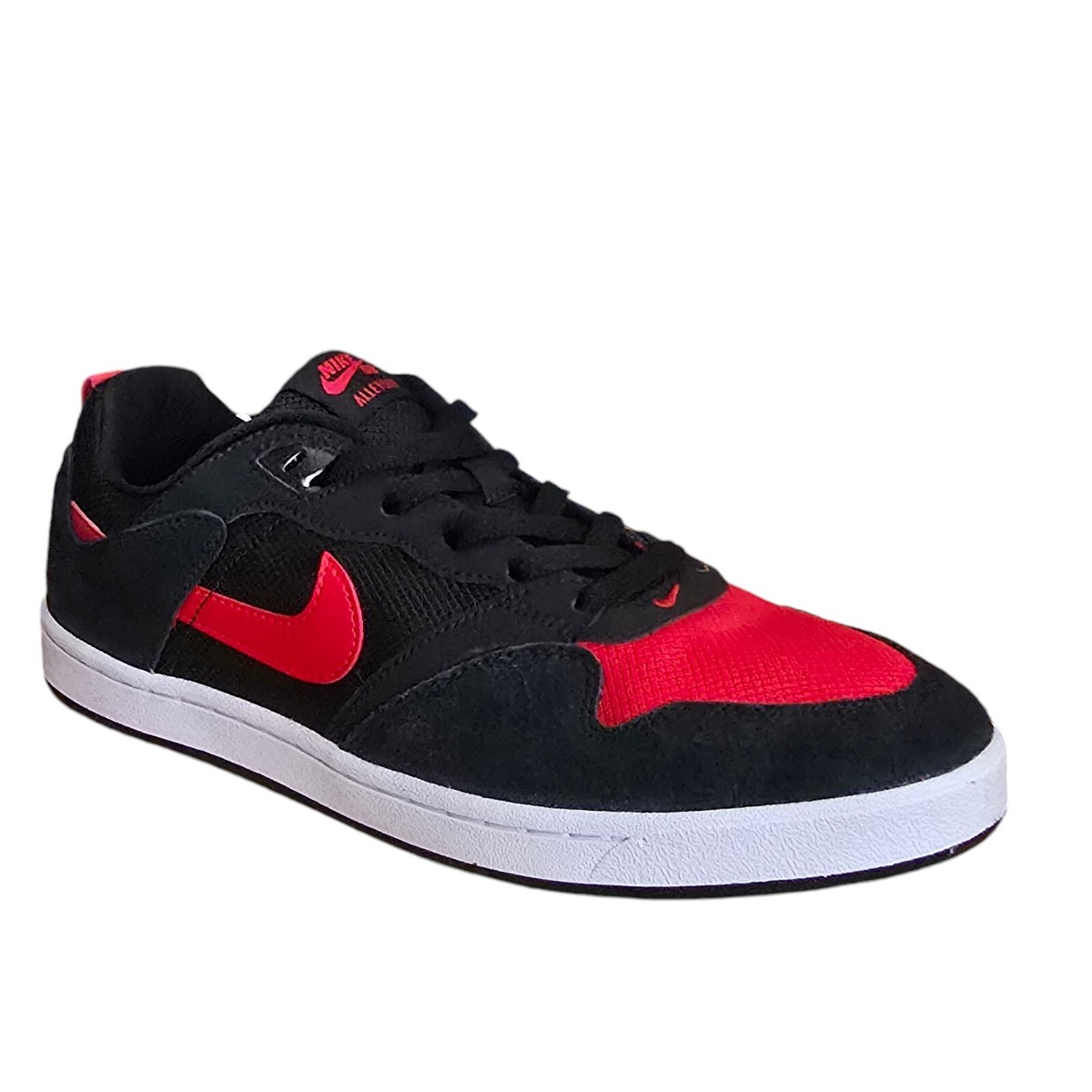 Nike Men's SB Alleyoop Skate Shoes CJ0882 006 Black University Red