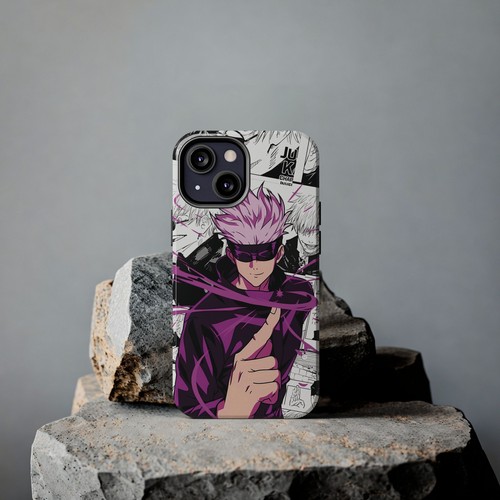 Gojo Satoru Tough Phone Case JJK Anime Manga Japanese Protective Cover - Picture 48 of 121