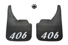 Universal Car Front Rear To Fit Peugeot Model 406 DTurbo Mud Flaps Guard New