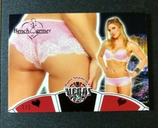 2020 Benchwarmer RYAN SHAMROCK Vegas Baby MONEY MAKER Red BUTT #1/1 Hot WWE Diva
