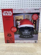 STAR WARS 8-ft LED Darth Vader Head Christmas Airblown Inflatable Decoration