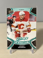 2021-22 Upper Deck MVP Ice Battles #183 Johnny Gaudreau - NHL Hockey Card