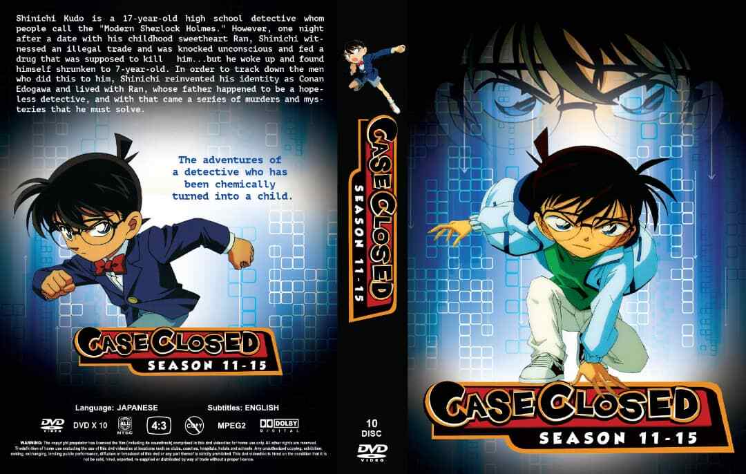 Case Closed - Detective Conan (Season 11 - 15) ~ All Region