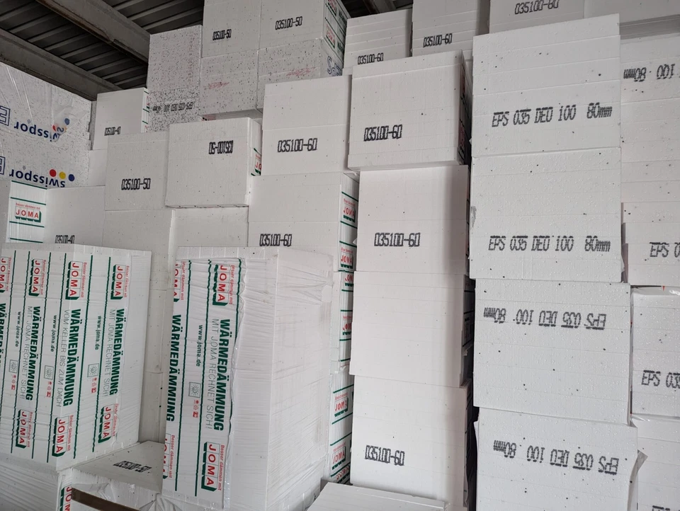 Estrichdämmung 035 (10 - 100 mm) EPS Styropor Dämmplatten Fußbodendämmung - Bild 2 von 4