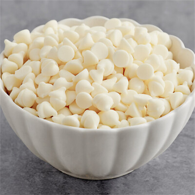 HERSHEY'S 25 lb. Premier White Vanilla 1M Baking Chips WS-403340014125