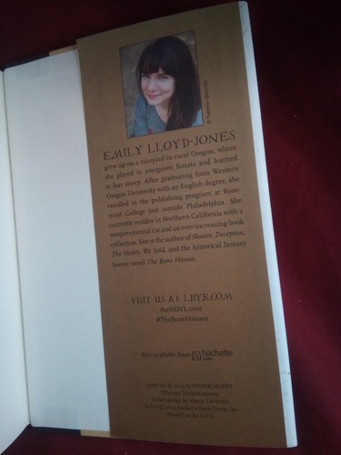 Signed FIRST EDITION - The Bone Houses by Emily Lloyd-Jones, Book Mark & Insert - Picture 8 of 9