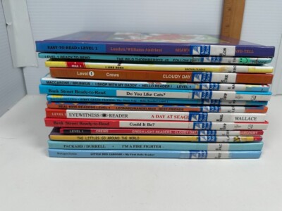 14 Hello Reader Ready to Read Level Readers HB Books Ex-Lib Teacher Homeschool