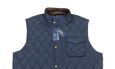Polo Ralph Lauren Big & Tall Men's Navy The Beaton Quilted Utility