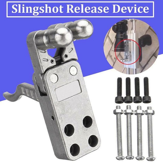 Stainless Steel Slingshot Release Device S Polishing DIY Catapult Rifle