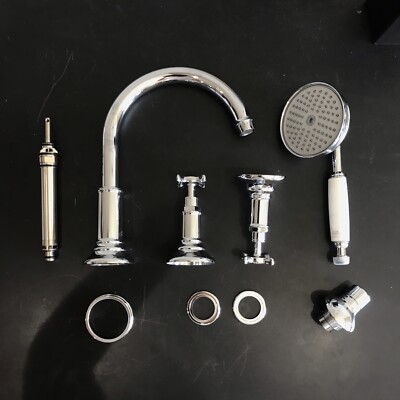 Axor Hansgrohe Montreux Roman Tub Trim Kit in Polished Nickel 16544831 L3
