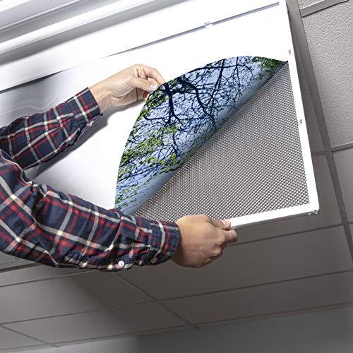 Octo Lights Decorative Fluorescent Light Covers 2x4ft 22.38in x 46