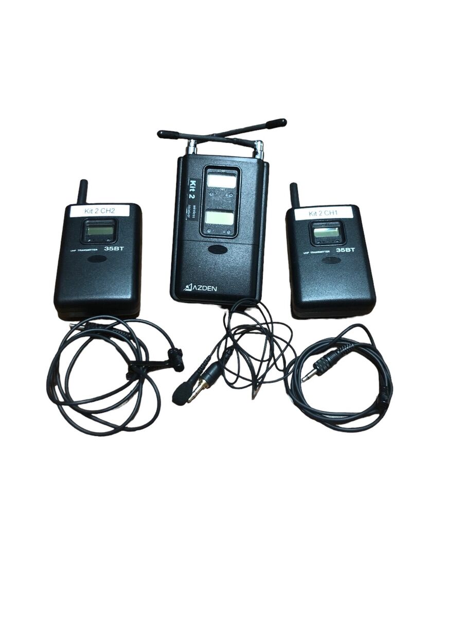 Azden 325UPR Dual-Channel Wireless Microphone System | eBay Azden 325UPR Dual-Channel Wireless Microphone System | eBay
