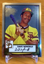 2021 Chrome Platinum Anniversary Base #621 Dave Winfield - San Diego Padres #621
