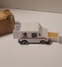 Vintage U.S. Mail Truck Eagle Logo on Side w Compartments Plastic Collectible 