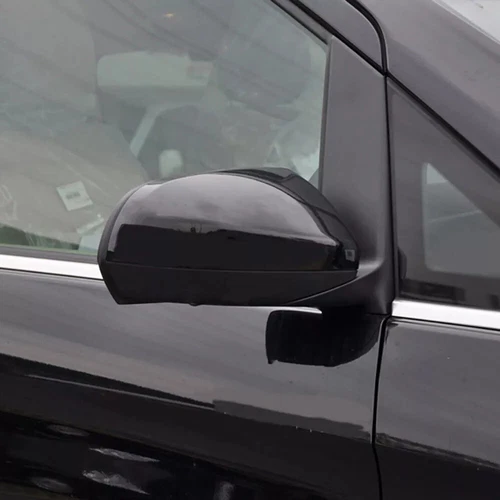 Mercedes Vito W447 2015-22 Wing Door Mirror Covers Caps Cases GLOSS Black 1 Pair