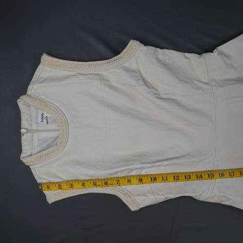 Honey Punch Damen Kleid klein Kunstleder leise Luxus minimalistisch clean Girl - Bild 10 von 12