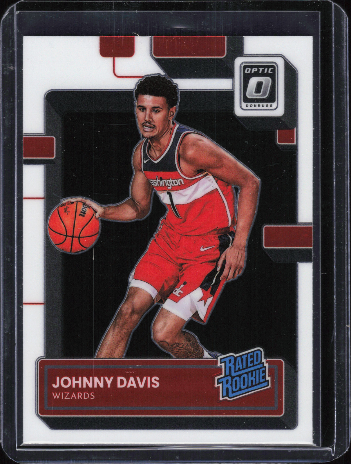 2022 Donruss Optic Rated Rookie #206 Johnny Davis