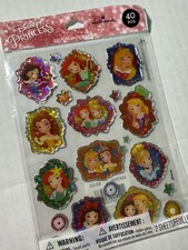 Hallmark 40 Pcs Disney Princess Stickers 2 Sheets SSP2186