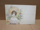 FASHION Illustrated Card Jack Beeillé Woman in Costume 1840