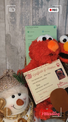 Schneemänner Teddybär Zertifikat Pflanzen Sie einen Baum - Video 1 von 1