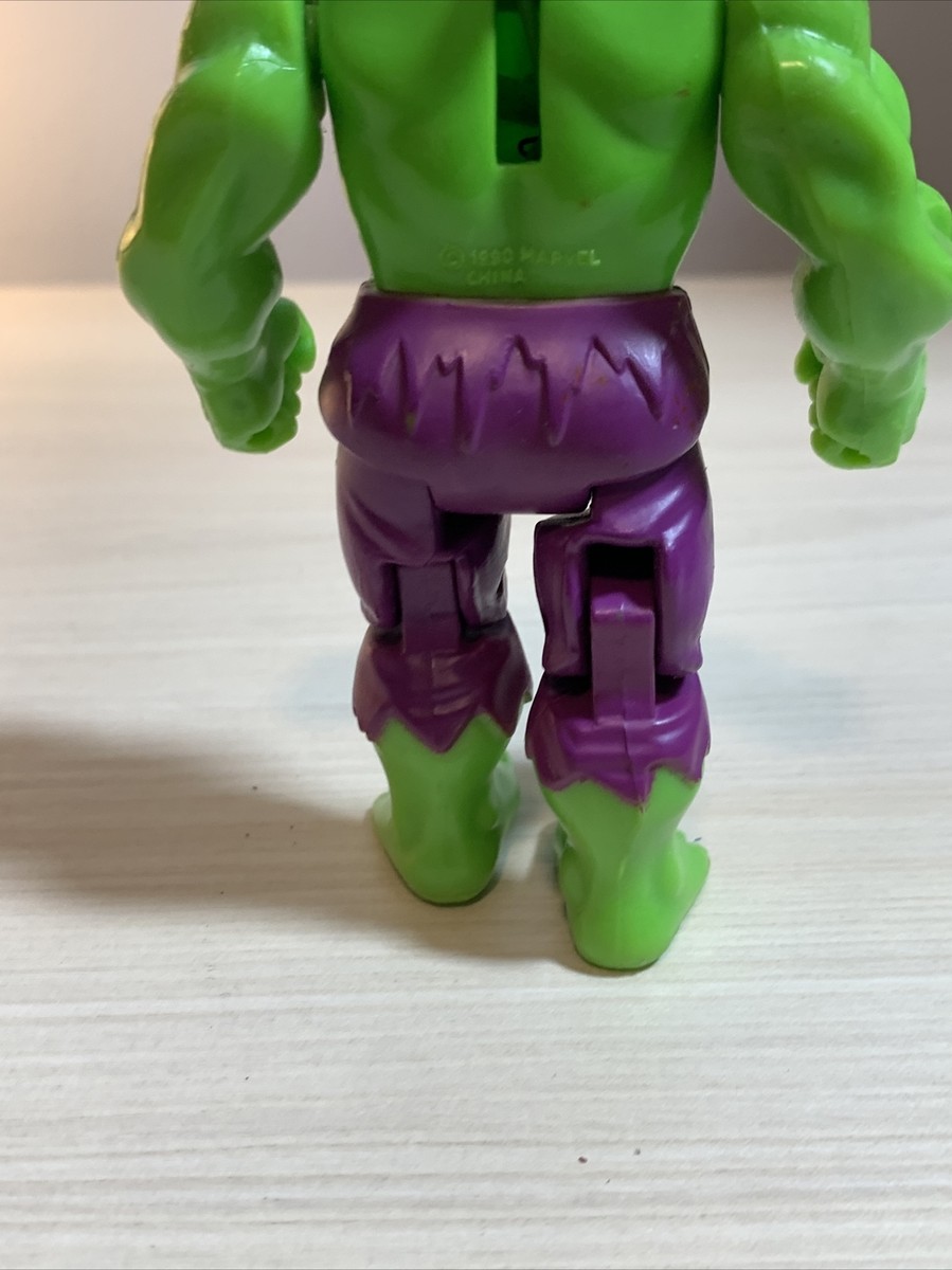 マーベル スーパーヒーローズ ハルク 1990 toybiz Incredible Hulk Toy Biz 1990 Marvel 5 inch Crushing Arm Action