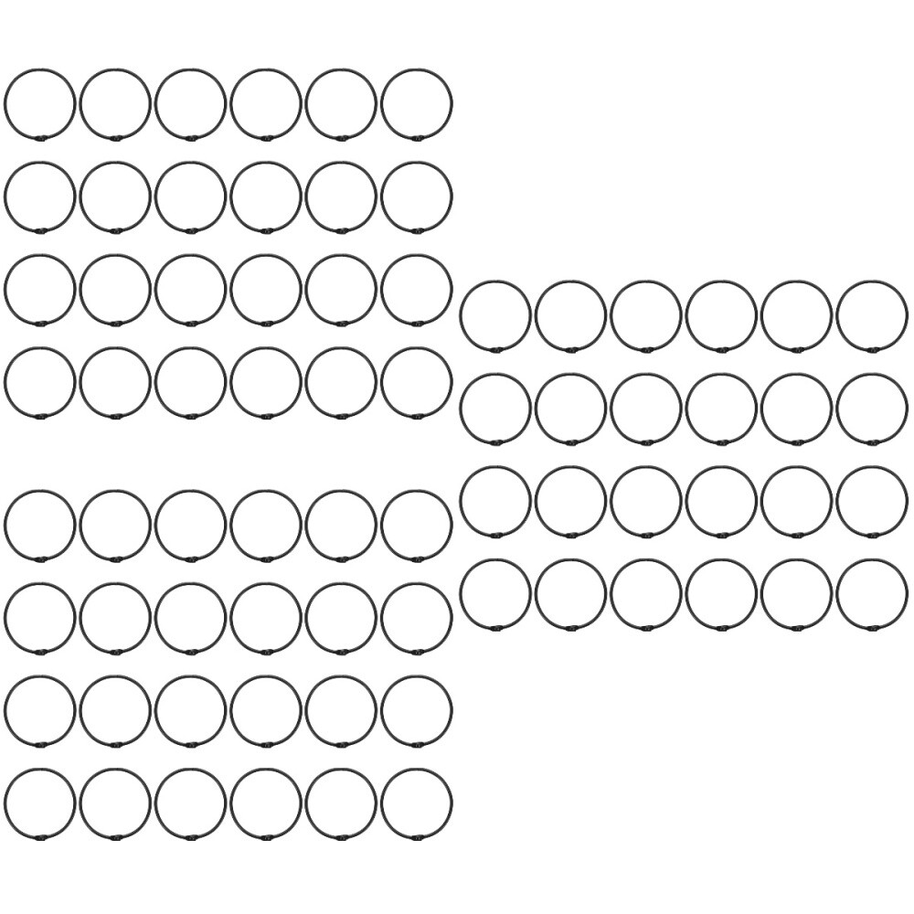 72 Pcs Zinc Alloy Shower Curtain Hook Round Rod Rings Hangers eBay