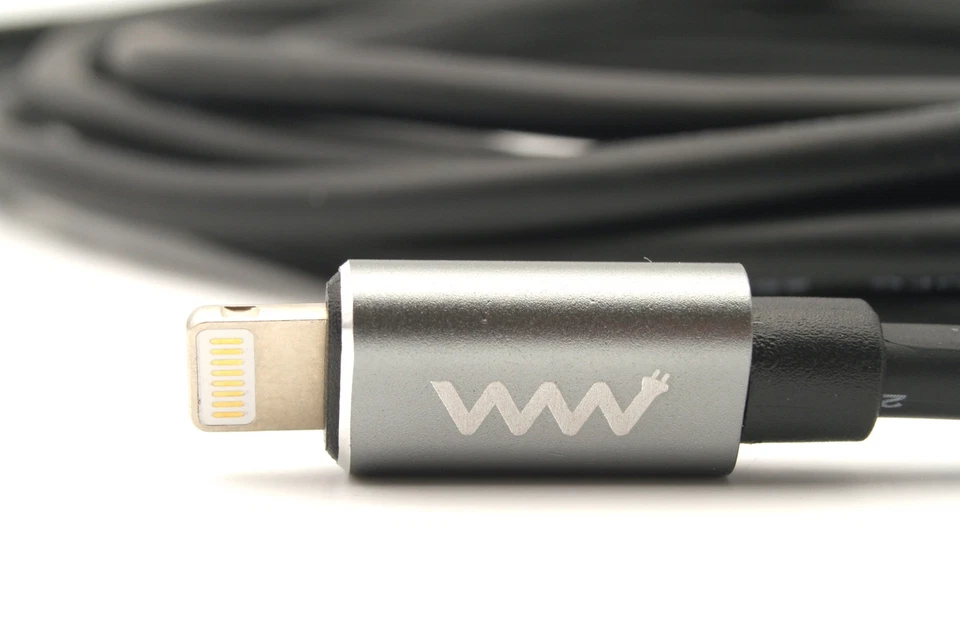 2 RCA to 8 Pin Aux Stereo Y Splitter Audio Cable for I Phone - 3M - Image 4 of 4