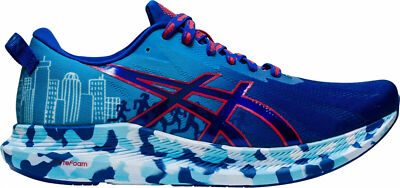 12~ ASICS Gel Noosa Tri-13 Boston Marathon Blue Red Running Shoes NEW 