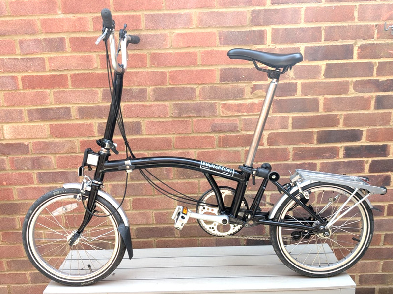 Brompton M6R Folding Foldable Fold-up Bike