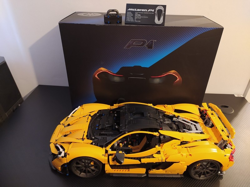 LEGO Technic 42172 McLaren P1 Adult, with Box And Instructions.