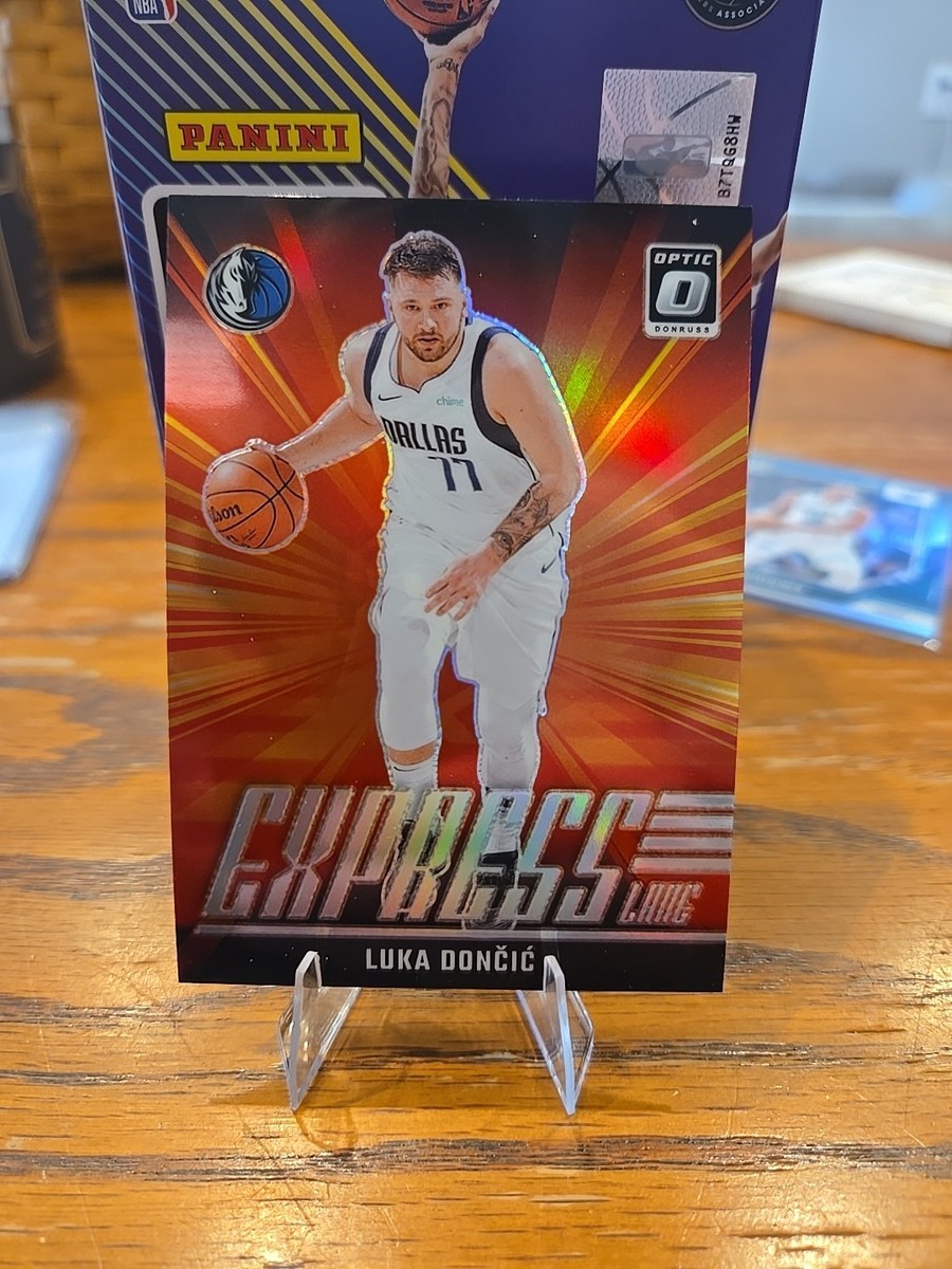 2024-25 Donruss Optic Luka Doncic Express Lane #6 Mavericks Silver