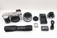 SONY A6000 BODY + 16-50mm LENS - SILVER - WELL-USED CONDITION - 10,791 SHOTS