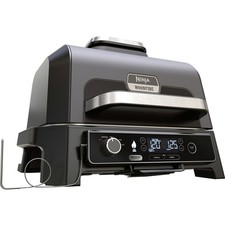 Ninja Woodfire Pro XL Elektro Elektro-Grill   Schwarz, Edelstahl