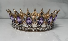 FORSEVEN Crown Gold Light Purple